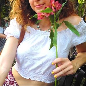 Off the shoulder top